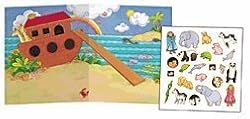 Noah's Ark Magnetic Playset