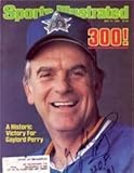 Gaylord Perry autographed Sports Illustrated Magazine (Seattle Mariners)