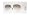 (032/32) WHITE METAL w/ CRYSTAL GRAY GRADIENT lens