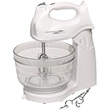 Hamilton Beach 6 Speed 225 Watts Hand / Stand Mixer with Glass Bowl