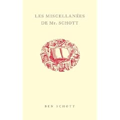 Les Miscellan�es de Mr Schott
