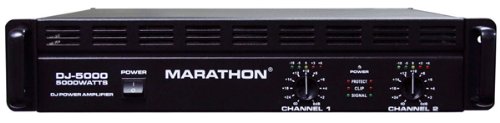 Marathon DJ-5000 DJ Series Amplifier 700@8 Ohms - 1400@4 Ohms - Up To 5000@8Ohm BrIDge