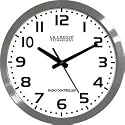 La Crosse Technology WT-3161WH Metal Atomic Analog Clock