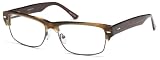 Mens Thick Upper Frame Prescription Rxable Optical Glasses Frames