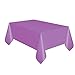 Purple Plastic Tablecloth, 108