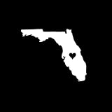 Florida Car Window Decal Sticker White 4