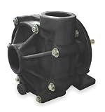 Dayton 2YEX1 Pedestal Pump, HP Req 3/4, Noryl