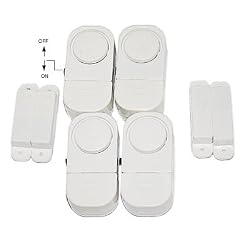 Mini Door & Window Contact Alarm & Chime Set of 4