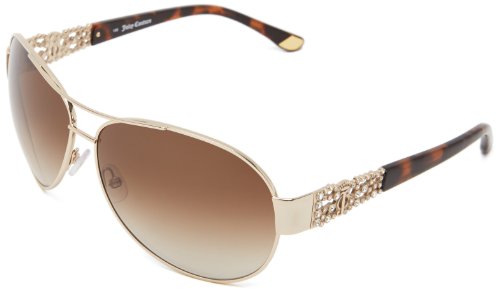 Juicy Couture JU536S Aviator Sunglasses