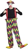 Angels Fancy Dress Male Clown Costume, Size Standard