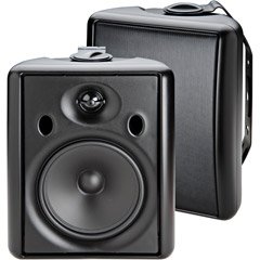 SPECO TECHNOLOGIES SP-5AWD/B 5 1/4" 80 Watts Outdoor Weatherproof Speakers
