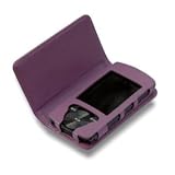 EASYi - Leather Wallet case for New Sony Walkman S Series 8GB 16GB with Built-In Stereo Speakers NWZS545B NWZS544B NWZS545R NWZS544R