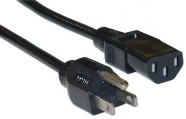 10ft 16-Gauge Computer/Monitor Power Cord UL/CSA 