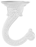 Large Swag Ceiling Hook, White