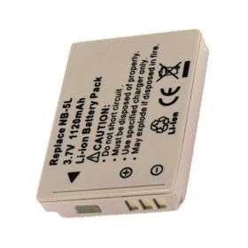 Batterie pour CANON POWERSHOT SX210IS, 3.7V, 1120mAh, Li-ion