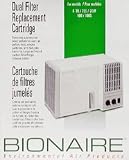Bionaire 711DCS Dual Filter Cartidges, 1 per package