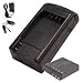 Hitech - Battery and Travel Charger Kit for Casio Exilim EX-Z1050 / Exilim EX-Z1000 Digital Camera