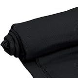 Mellotone Premium Black Speaker Grill Cloth Yard 64 Wide