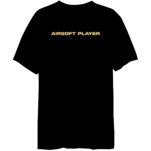 Airsoft Player Athletic Millenium Sport Herren T-Shirt (Schwarz, Größen X-Small - XXX-Large) Airsoft Player Athletic Millenium Sport Herren T-Shirt (Schwarz, Größen X-Small - XXX-Large)