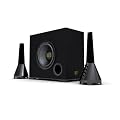 Altec Lansing - VS 4621 - Enceintes multimedia systeme 2.1 pour PC portables - Caisson de basses - Noir