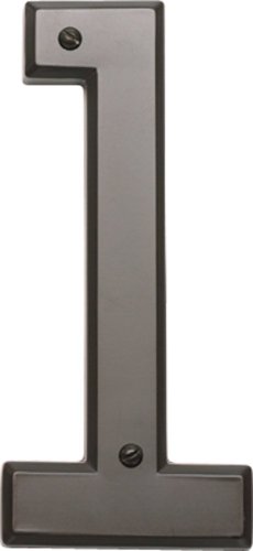 Atlas Homewares RCN1-O 5.375-Inch Mission House Number-1, Aged Bronze