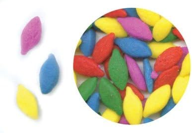 Christmas Lights Shaped Cookie &amp; Cupcake Sprinkles 1 oz