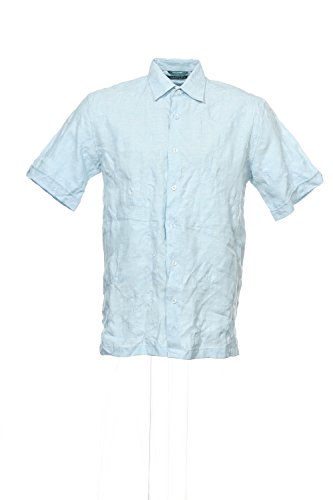 Cubavera Men's Short Sleeve Tonal Ornate Embroidered Shirt