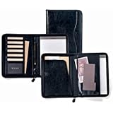 Vintage Leather Quadrafold 2710 - Black