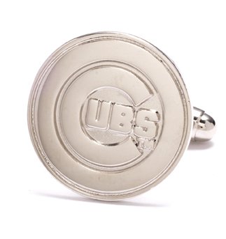 Chicago Cubs Silver Ed. Cufflinks Cuff Links new