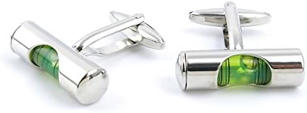 10 Pairs Men Boy Jewelry Cufflinks Cuff Links Party Favors Gift Wedding WG099 Green Spirit Levels