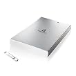 Iomega Portable Hard Drive, FireWire 400/USB 2.0, 120GB Silver - 33634