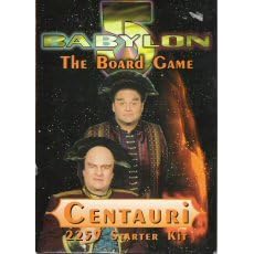 Click here to buy babylon 5 the board game centuari 2259 starter kit by  component game systems.