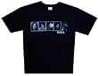 MANA - Series Photo 07 Tour - Black T-shirt