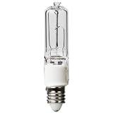 31fPC5Yr3cL. SL160  75 Watt   Mini Candelabra Base   120 Volt   Halogen Light Bulb   Plusrite H07511053002