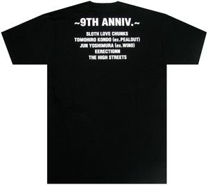 Size【M】NUMBER NINE ライブ会場限定9周年記念ツアー限定フォトT【黒】【新品】