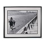 Ron Turcotte Autographed at Belmont with Secretariat Photo
