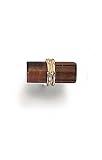 14k Gold Tiger Eye Tie Tack