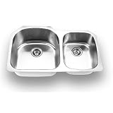 Stainless Steel Undermount Double Bowl Kitchen Sink