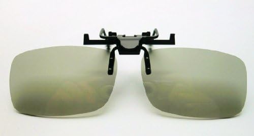JK Passive Linear Polarized Clip On 3D Glasses "45/135" For IMAX Only