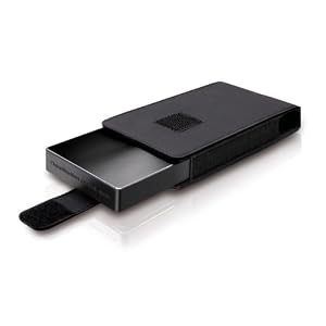 TrekStor DataStation pocket q.ue externe Festplatte 6,4 cm (2,5 Zoll) 500 GB (Hi- Speed USB 2.0 und eSATA Anschluss, inklusive Tasche)