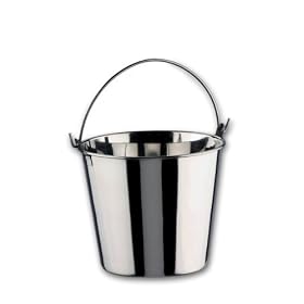 Lacor - 14128 - Seau Inox - Garinox 28 cm  /  12 Litre