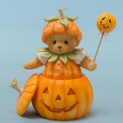 Bear Dressed as Pumpkin