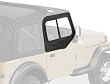 Bestop 51786-15 Black Denim Upper Door Slider for Sunrider, Supertop and Halftop