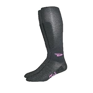 Buy DeFeet Fre D-Logo Pink Winter Ski Socks - SKIFPI