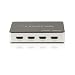 Produkt-Bild: HDSupply. High End HDMI 1.3 Umschalter, Switcher, 5x1, FullHD 1080p. Vergoldete Kontakte. 5x HDMI A Buchse (In) auf 1x HDMI A Buchse (Out). Hochwertiges Design Geh&auml;use. Mit Fernbedienung. Kontroll-LEDs. HSW0501. Farbe: Schwarz / Silber.