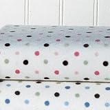 Carter's Super Soft Printed Changing Pad Cover - Pink/Green Dot
