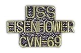 USS EISENHOWER CVN-69 Small Pin