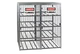 Cylinder Storage Manual Single Door Horizontal Cabinet