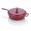 Over 55% on the Fagor Michelle B. 4-Quart Chicken Fryer with Lid, in red