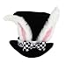 Alice In Wonderland - Classic White Rabbit Hat Adult